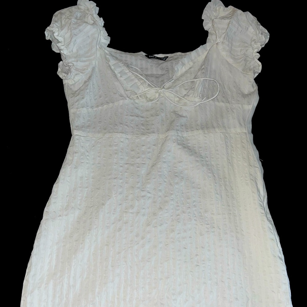 Beautiful white mini dress